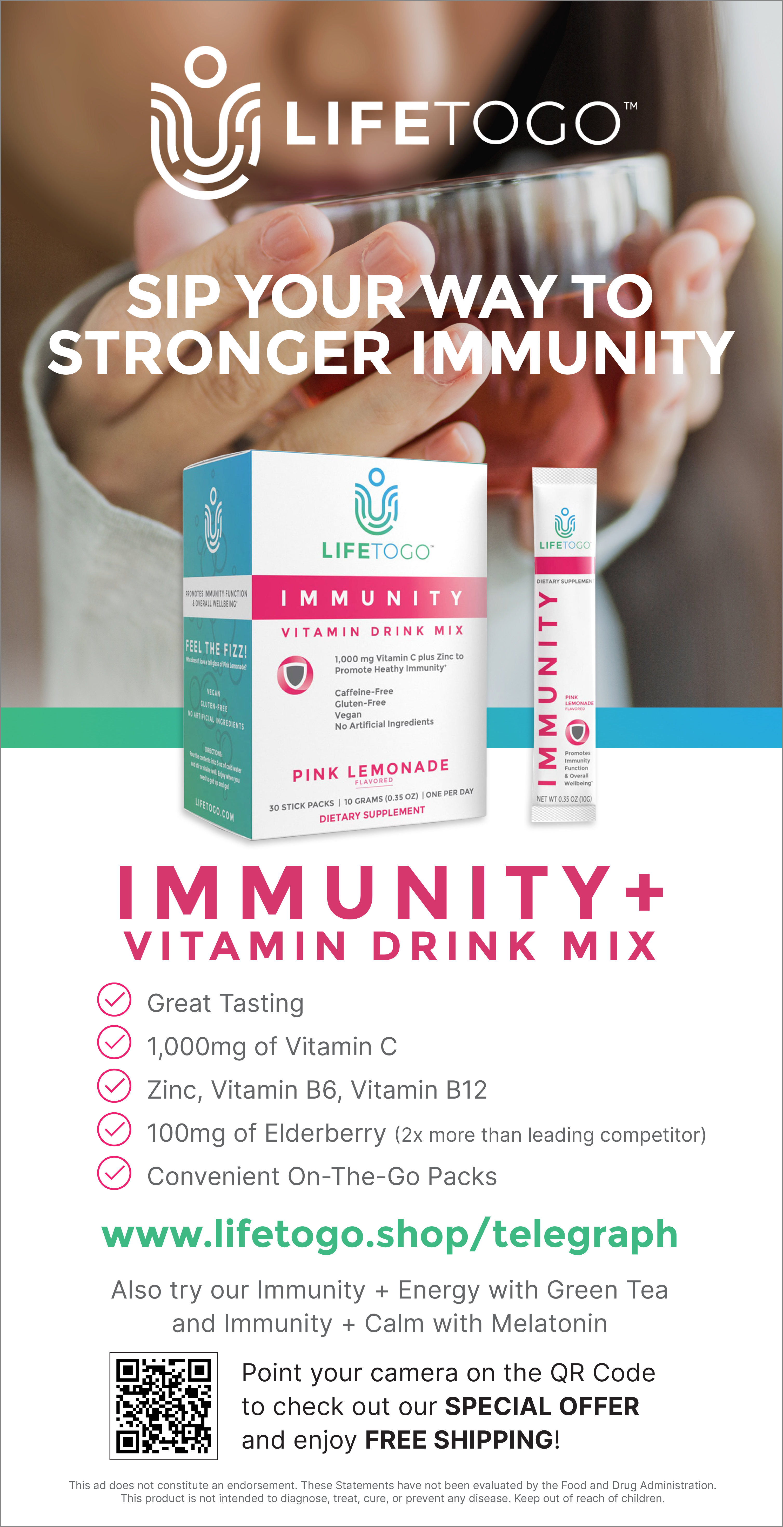 LifeToGo Immunity campaign extension