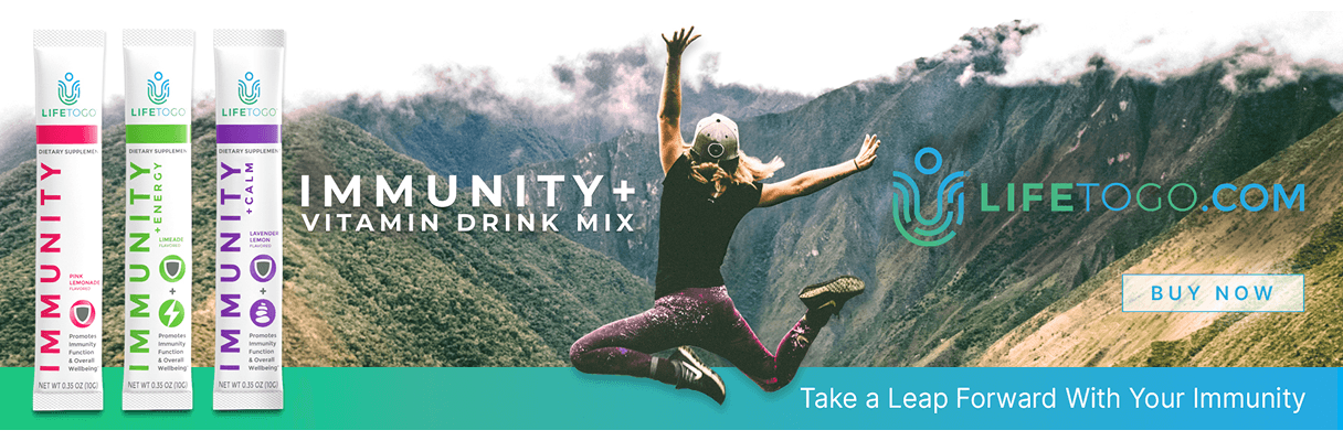 LifeToGo Immunity Drink Mix horizontal campaign