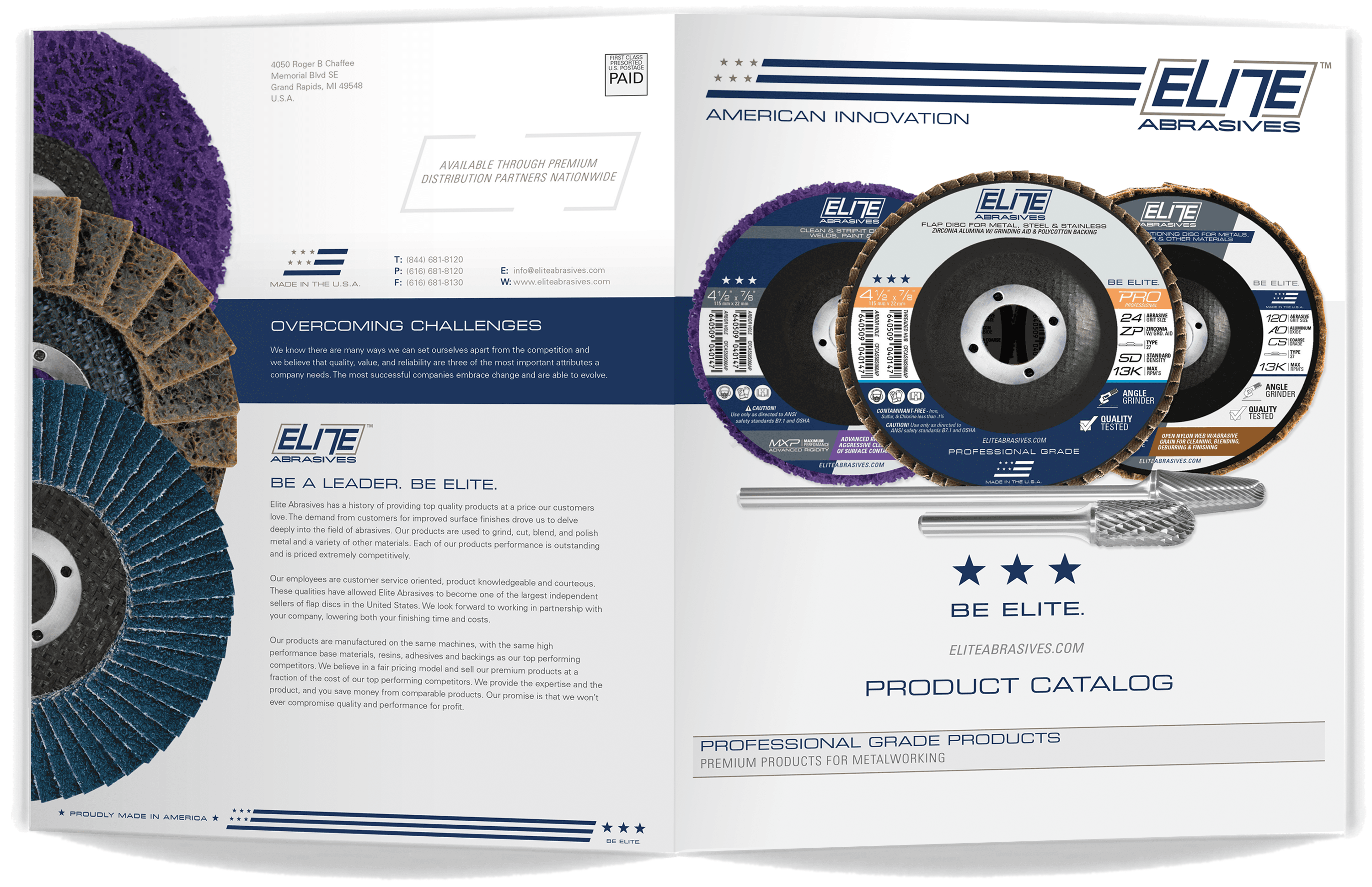 Elite Abrasives 276-page product catalog cover