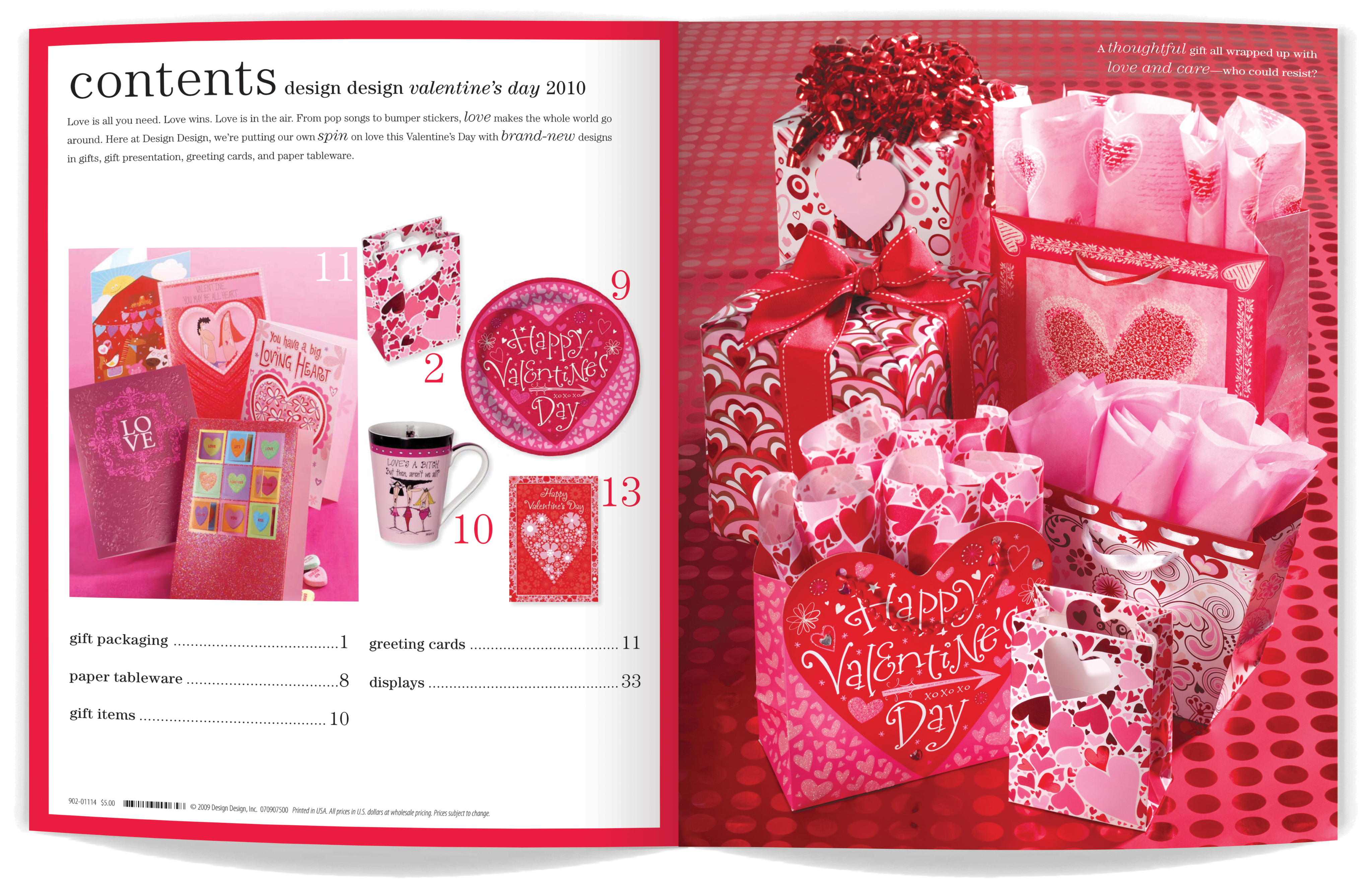 Publication and packaging design details