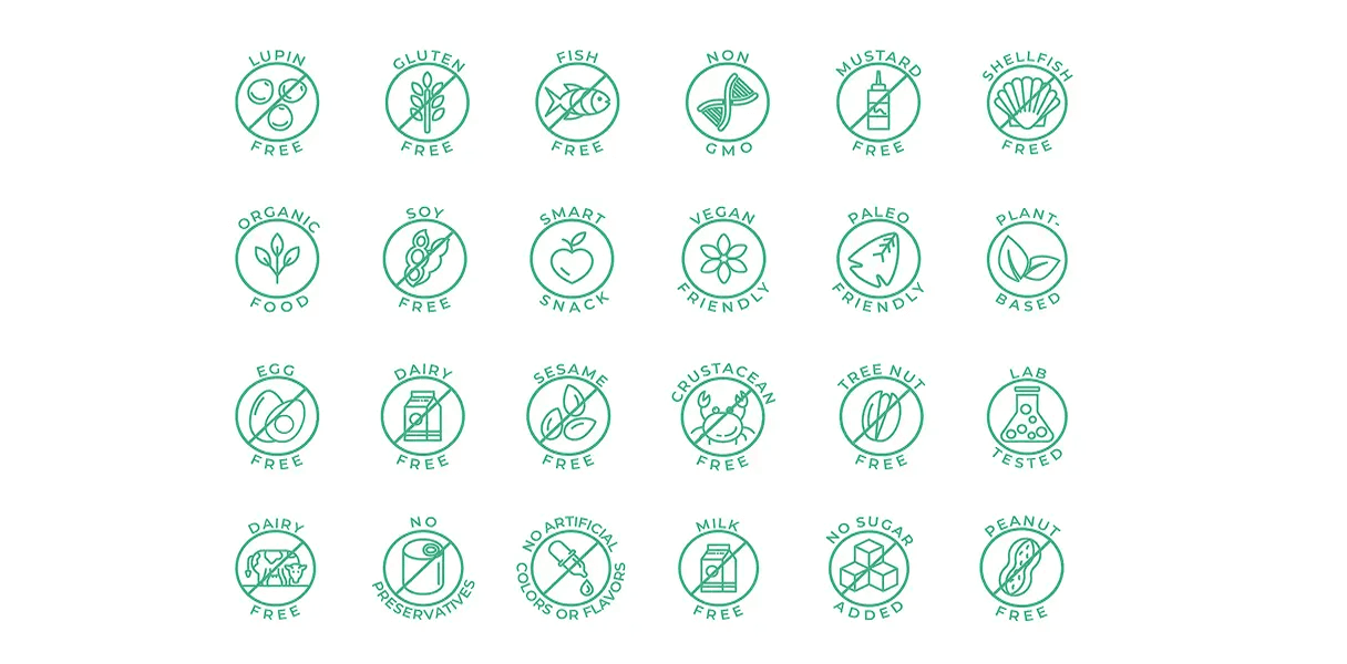 Custom illustrated icon and visual system