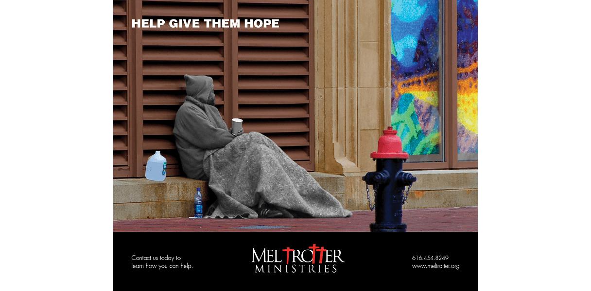 Mel Trotter Ministries cause-based advertising campaign