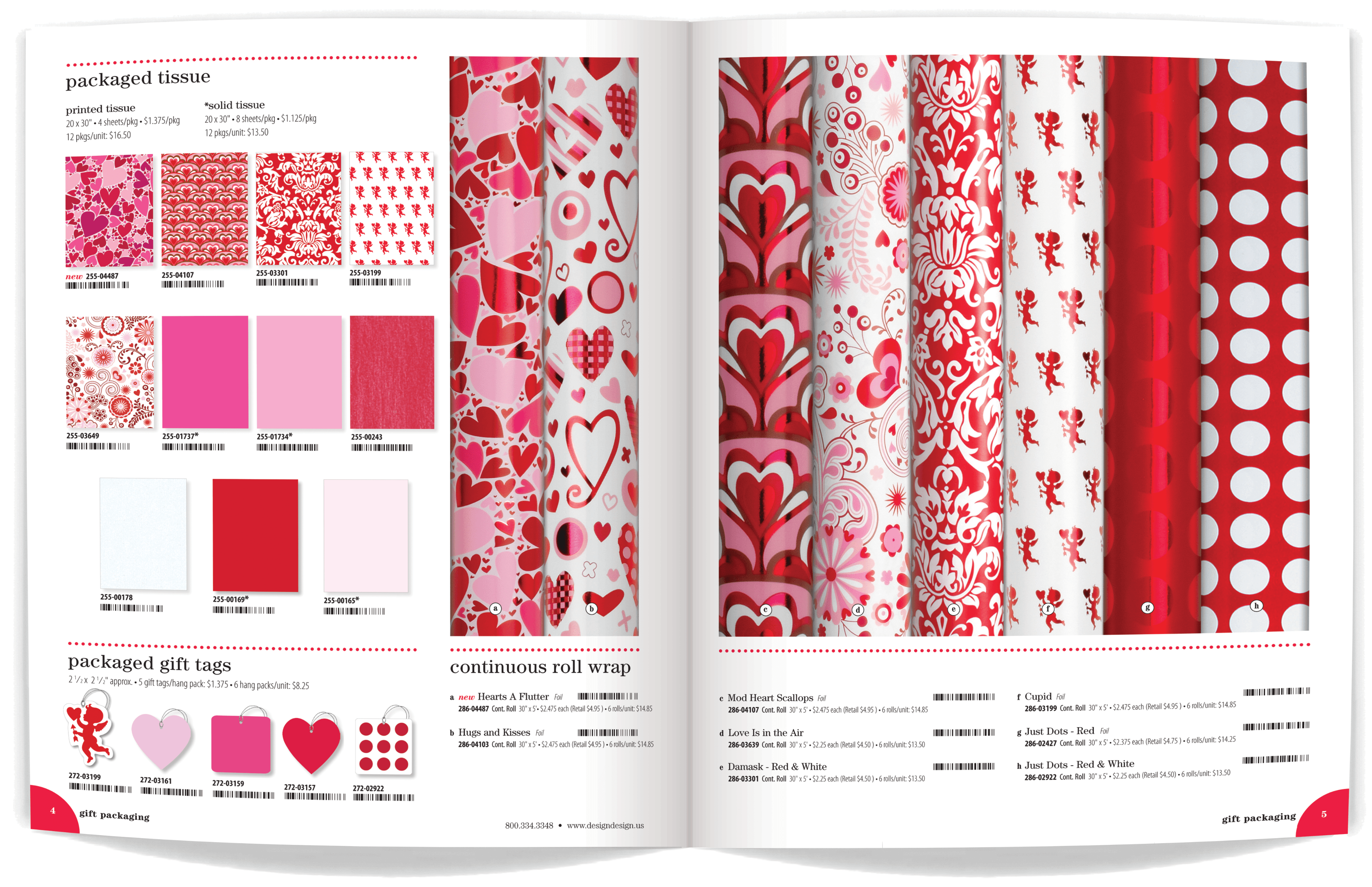 Print publication design spread