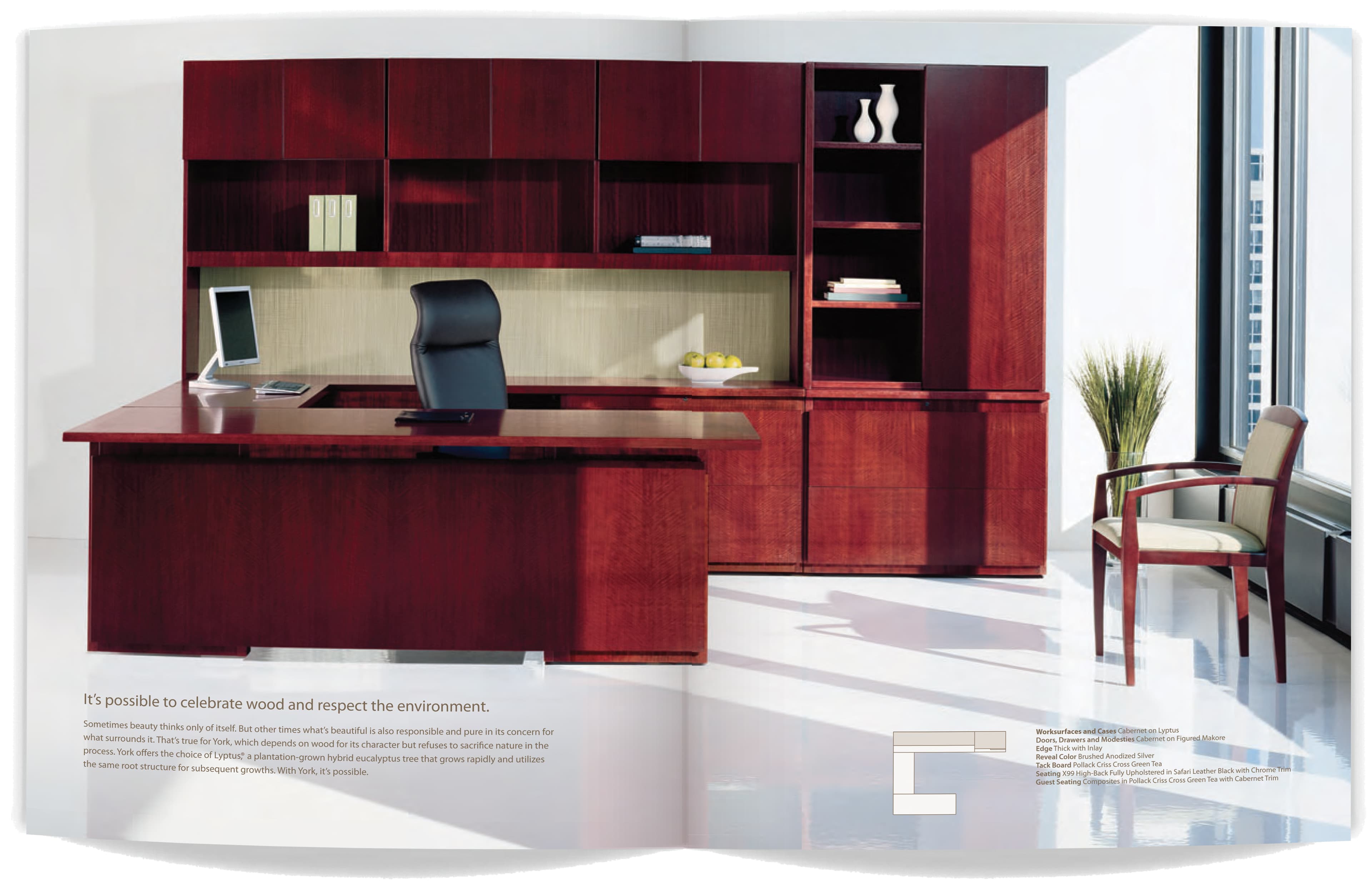 Furniture advertising and campaign creative